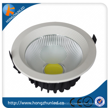 Rodada levou cob downlight alumínio de alta potência 30w 50 / 60hz Brideglux